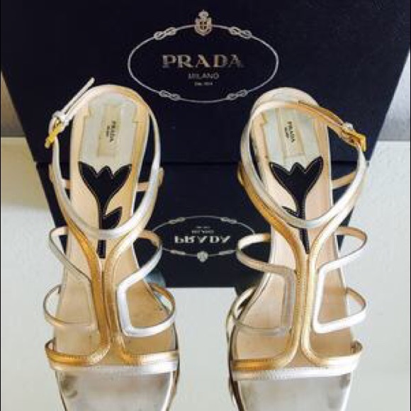 Prada Strappy Heels - Picture 2 of 7